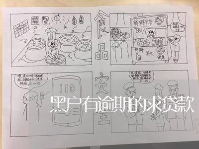 黑户有逾期的求贷款 黑户有逾期的求贷款