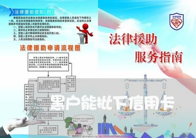 黑户能批下信用卡 黑户能批下信用卡
