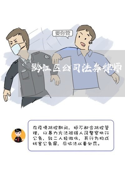 黔江区公司法务律师 黔江区公司法务律师