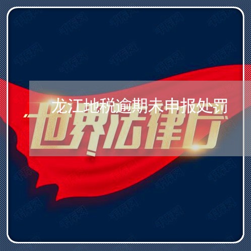 龙江地税逾期未申报处罚