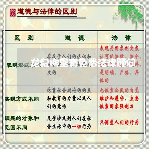 龙泉哪里有免费法律顾问/2023061884869