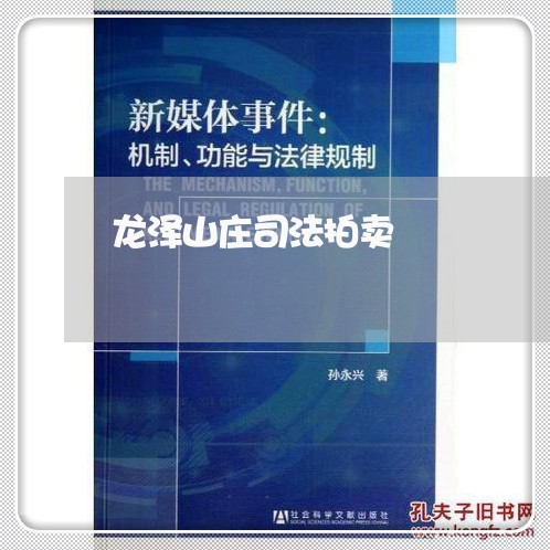 龙泽山庄司法拍卖