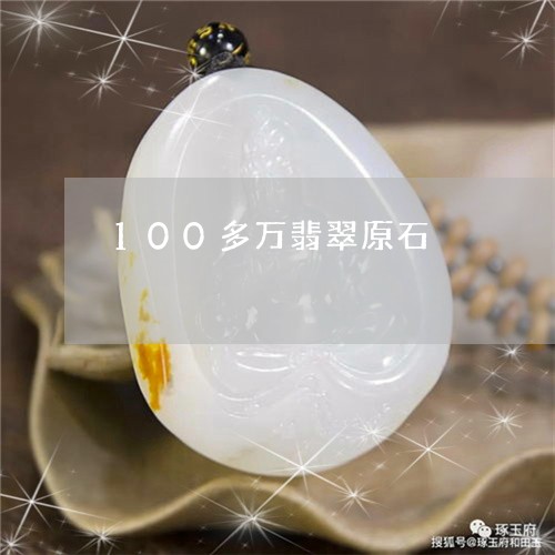 100多万翡翠原石/2023060271504