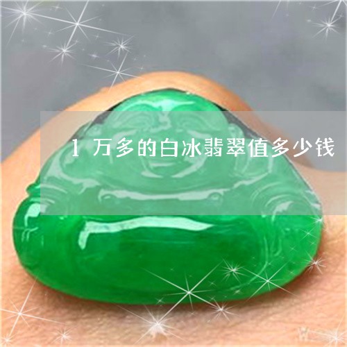 1万多的白冰翡翠值多少钱/2023071140502 1万多的白冰翡翠值多少钱/2023071140502