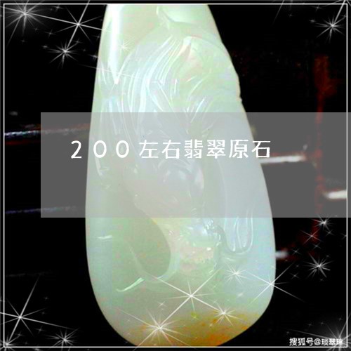 200左右翡翠原石/2023060110462