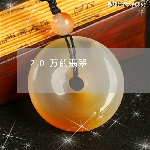 20万的翡翠/2023032105038 20万的翡翠/2023032105038