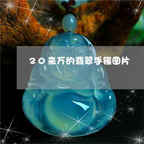 20来万的翡翠手镯图片/2023061870371