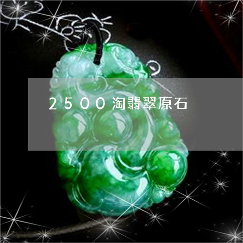 2500淘翡翠原石/2023060185804