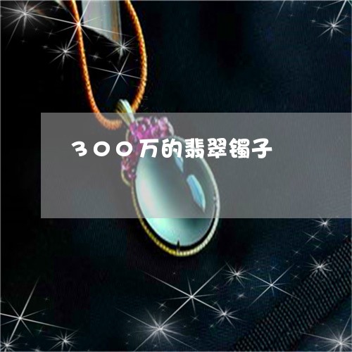 300万的翡翠镯子/2023060287259