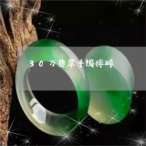 30万翡翠手镯摔碎/2023060185824