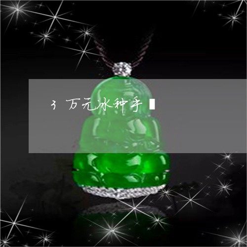 3万元冰种手镯/2023022632794
