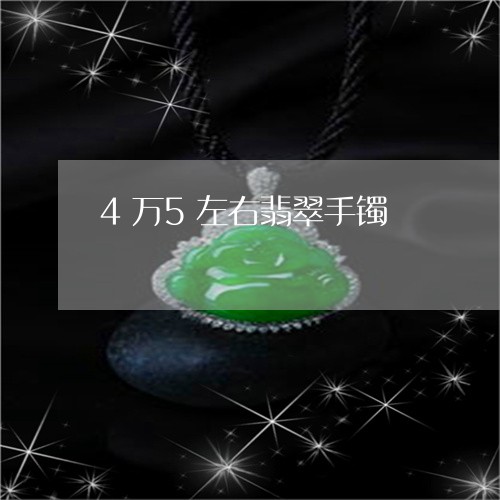 4万5左右翡翠手镯/2023060263046