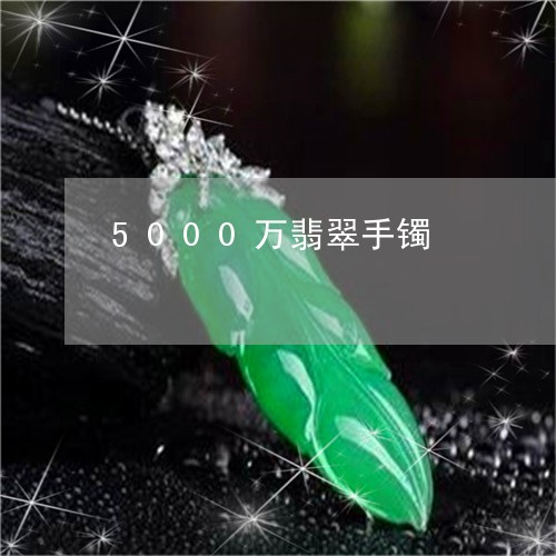 5000万翡翠手镯/2023060217247