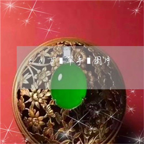 50万翡翠手镯图片/2023042505714