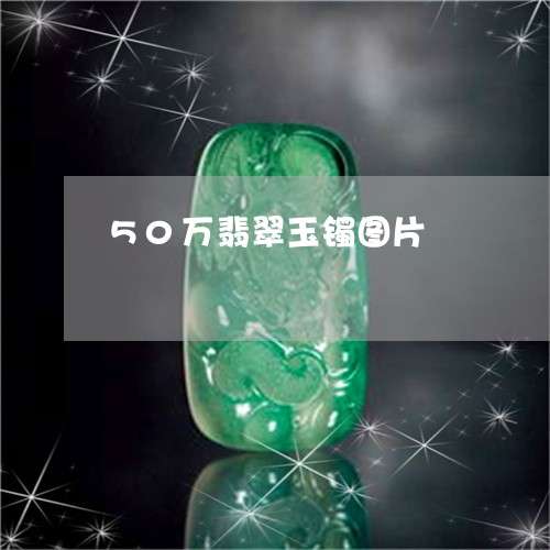 50万翡翠玉镯图片/2023042515938