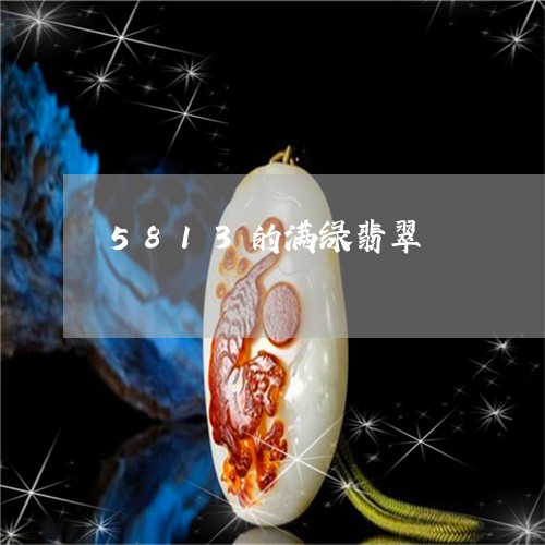 5813的满绿翡翠/2023060105050