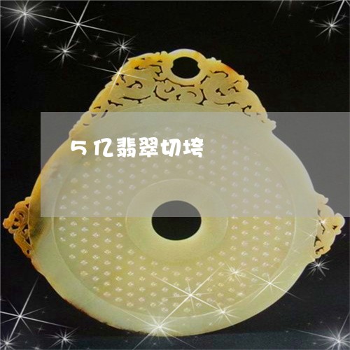 5亿翡翠切垮/2023032105048 5亿翡翠切垮/2023032105048