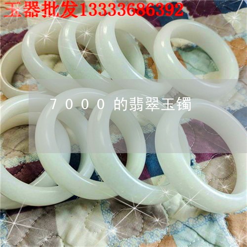 7000的翡翠玉镯/2023060103826 7000的翡翠玉镯/2023060103826