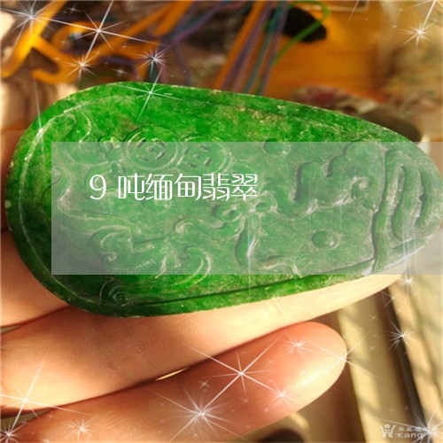 9吨缅甸翡翠/2023032116057 9吨缅甸翡翠/2023032116057
