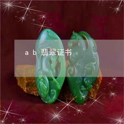 ab翡翠证书/2023032159471 ab翡翠证书/2023032159471