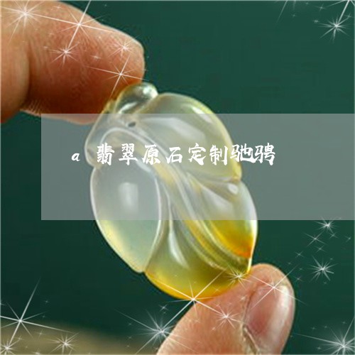 a翡翠原石定制驰骋/2023042572894 a翡翠原石定制驰骋/2023042572894