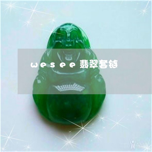 wesee翡翠套链/2023042506158 wesee翡翠套链/2023042506158
