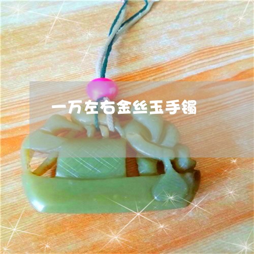 一万左右金丝玉手镯/2023060116027 一万左右金丝玉手镯/2023060116027