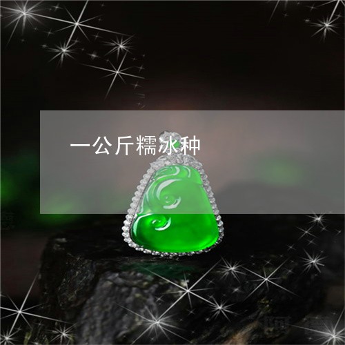 一公斤糯冰种/2023032081504 一公斤糯冰种/2023032081504