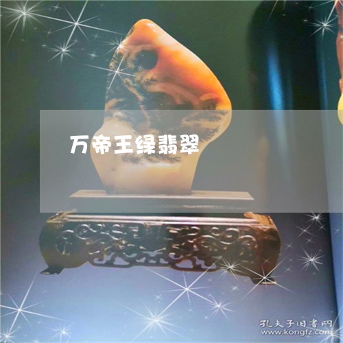 万帝王绿翡翠/2023032006046