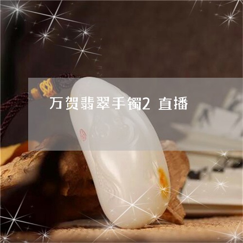 万贺翡翠手镯2直播/2023060274128