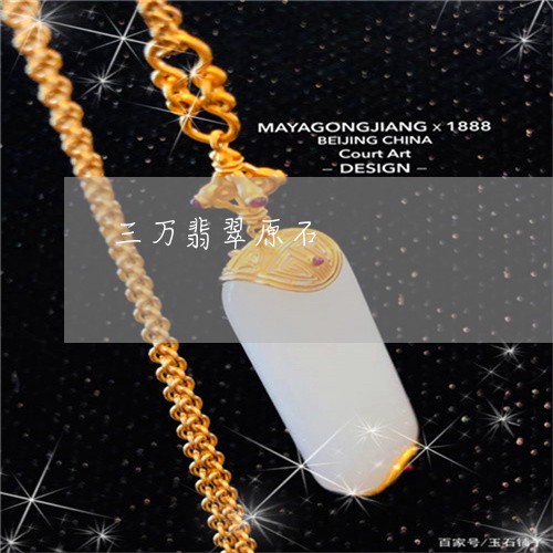 三万翡翠原石/2023032158260 三万翡翠原石/2023032158260