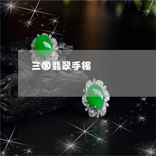三围翡翠手镯/2023032182527