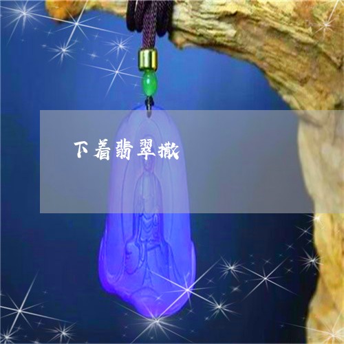 下着翡翠撒/2023071570604