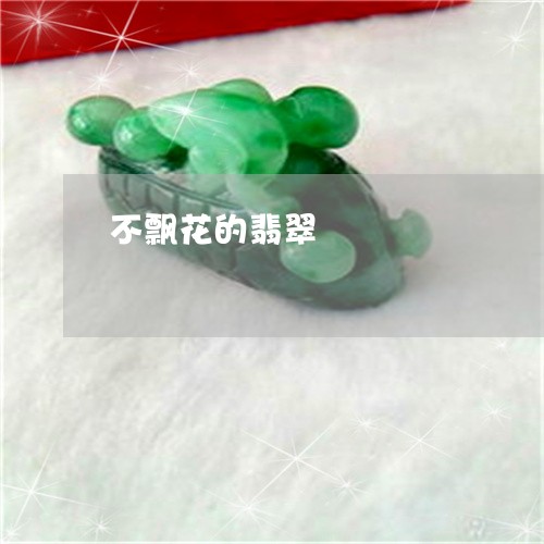 不飘花的翡翠/2023032036340 不飘花的翡翠/2023032036340