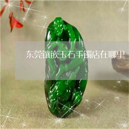 东莞镶嵌玉石手镯店在哪里/2023062951261 东莞镶嵌玉石手镯店在哪里/2023062951261