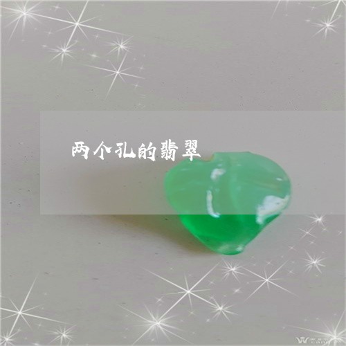 两个孔的翡翠/2023032136158