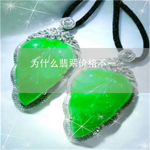 为什么翡翠价格不一/2023042528041