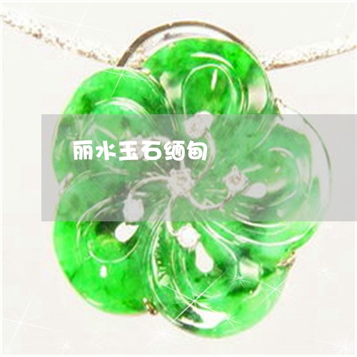 丽水玉石缅甸/2023032140281 丽水玉石缅甸/2023032140281