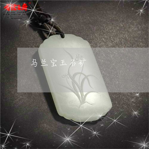 乌兰宝玉石矿/2023032195808 乌兰宝玉石矿/2023032195808