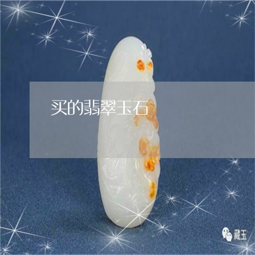 买的翡翠玉石/2023032161582