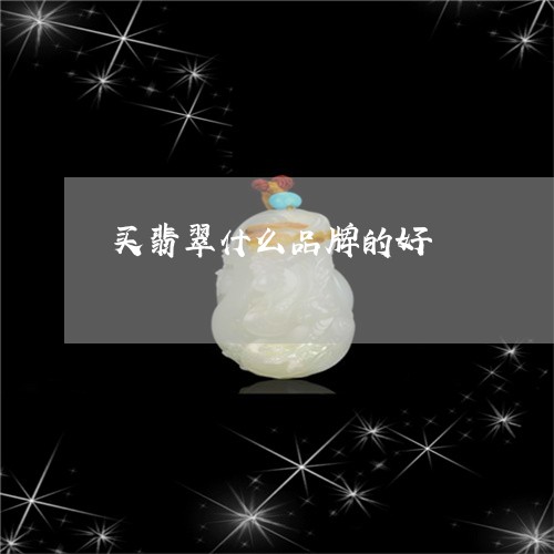 买翡翠什么品牌的好/2023042516048 买翡翠什么品牌的好/2023042516048