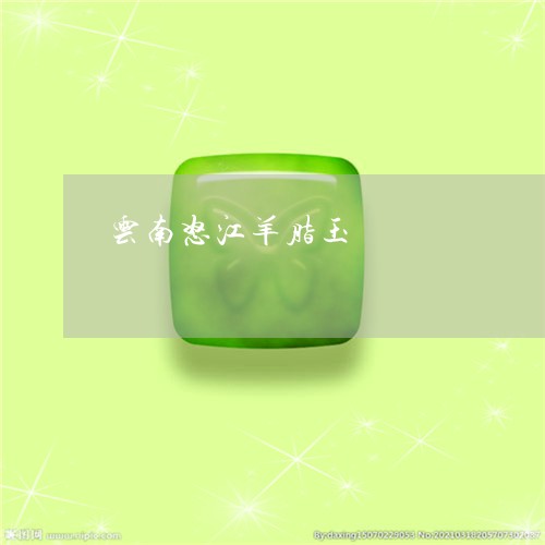 云南怒江羊脂玉/2023040551504 云南怒江羊脂玉/2023040551504