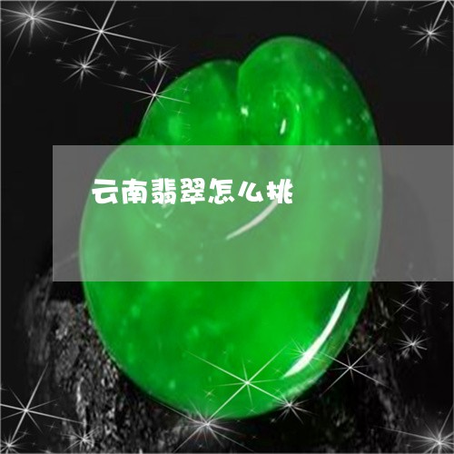 云南翡翠怎么挑/2023040565839