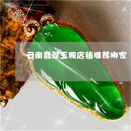 云南翡翠玉佩店铺推荐哪家/2023061943037