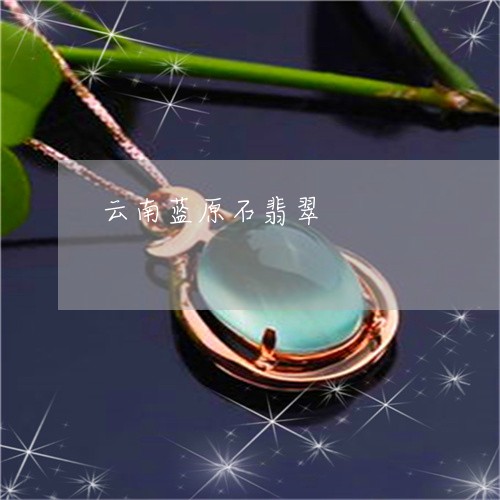 云南蓝原石翡翠/2023040523715