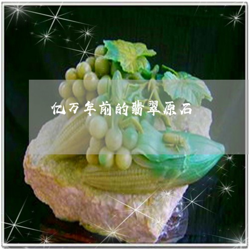 亿万年前的翡翠原石/2023042386251