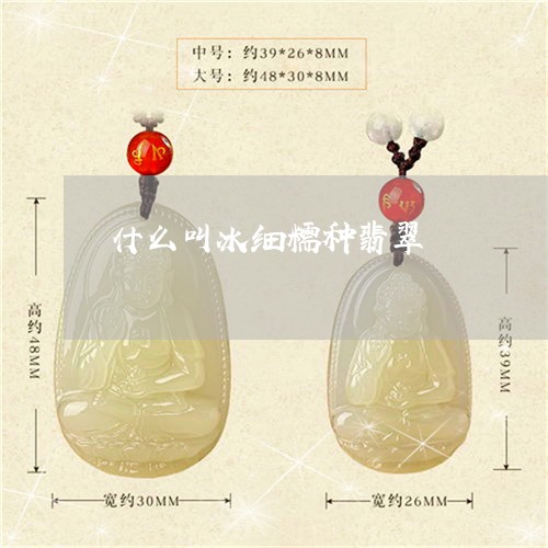 什么叫冰细糯种翡翠/2023042560594