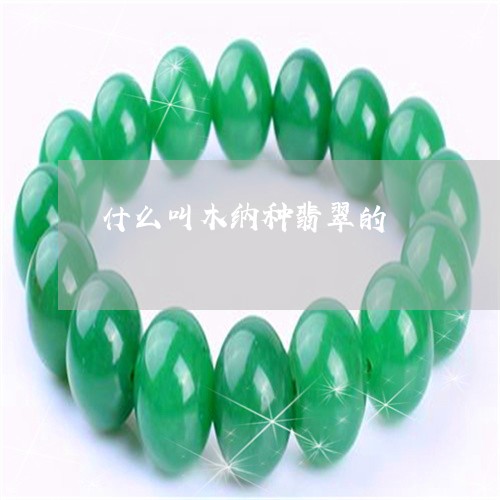 什么叫木纳种翡翠的/2023042562503