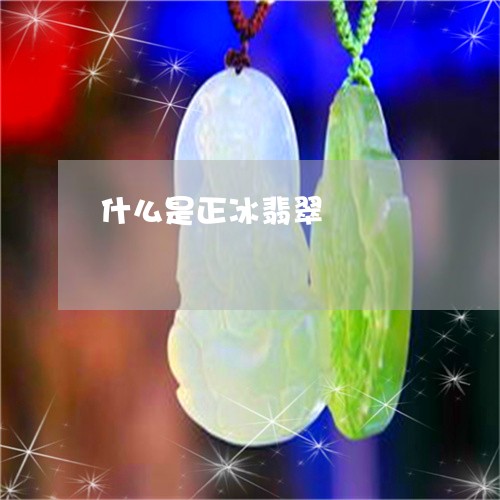 什么是正冰翡翠/2023040528181 什么是正冰翡翠/2023040528181