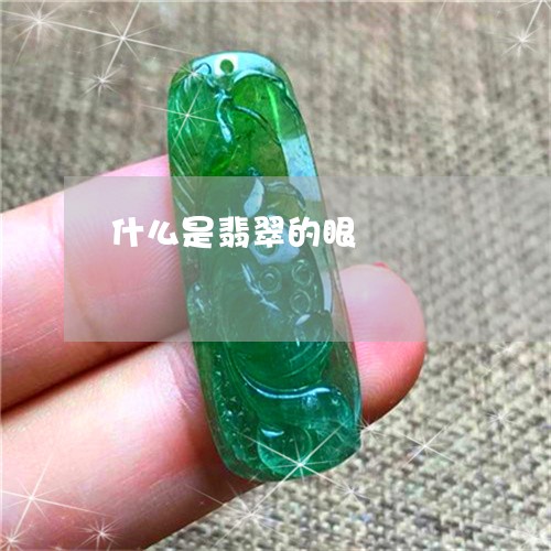 什么是翡翠的眼/2023040585726